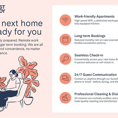 Apartmán Guestready - Bright Charm With A Terrace *